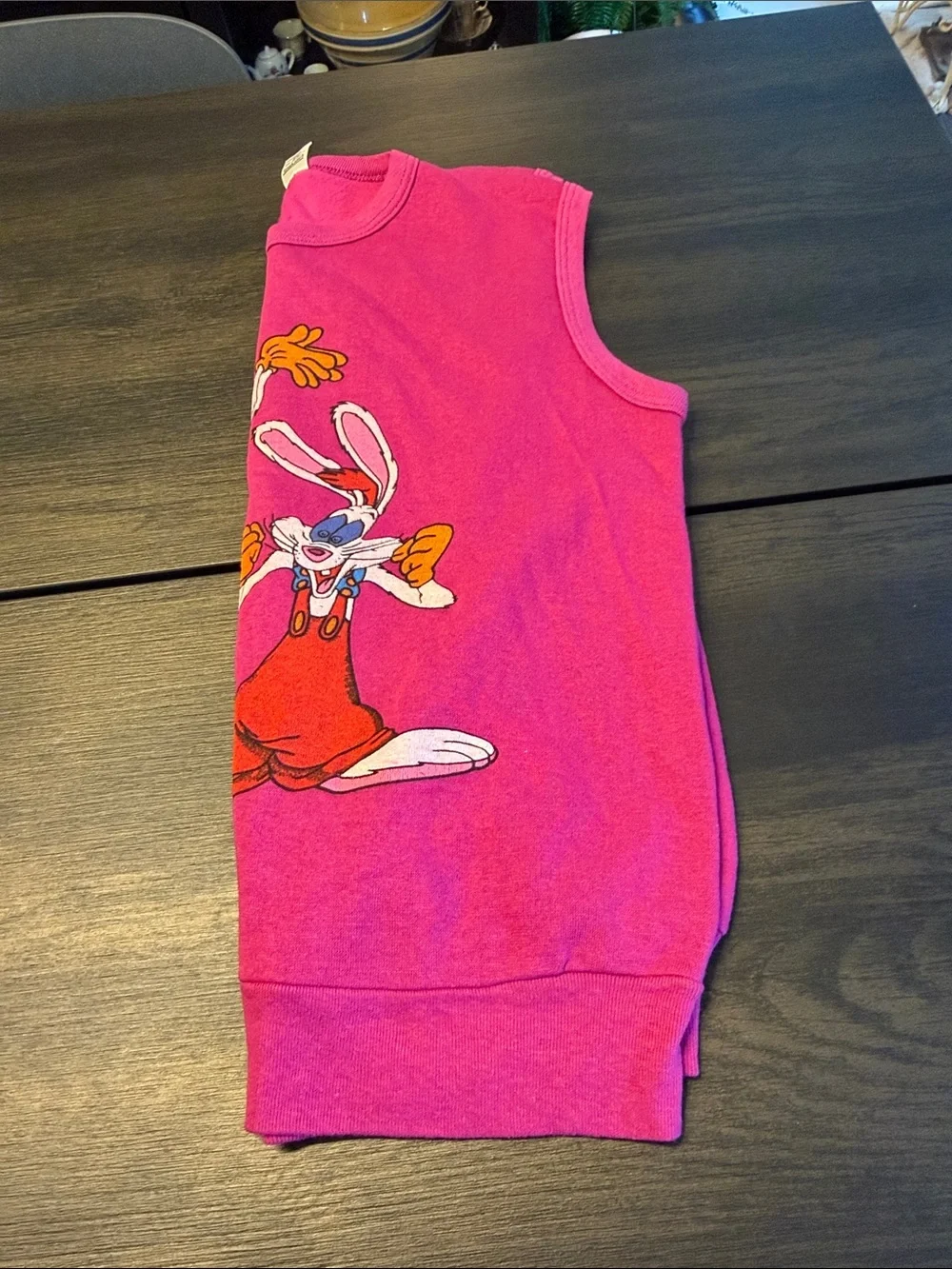 Vintage 1980’s Roger Rabbit sweater vest. Made in the USA